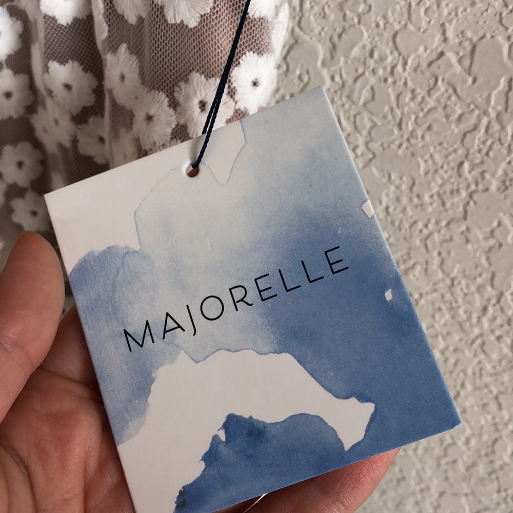 ❗️last one New MAJORELLE Sunbeams mini lace Dress white - Picture 7 of 12